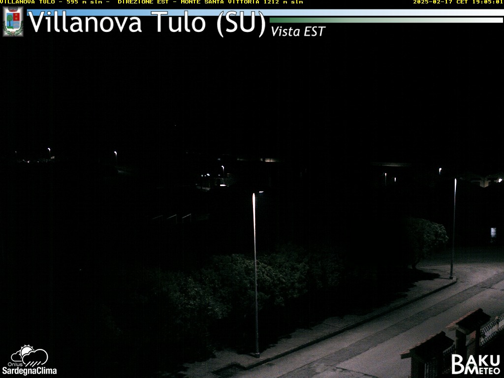 immagine della webcam nei dintorni di Desulo: webcam Villanova Tulo